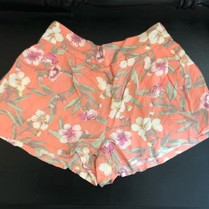 Floral soft shorts